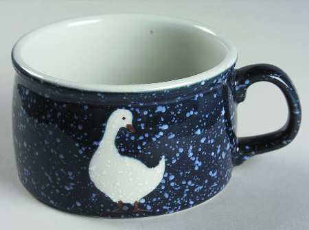 Spackled Goose Soup Mug