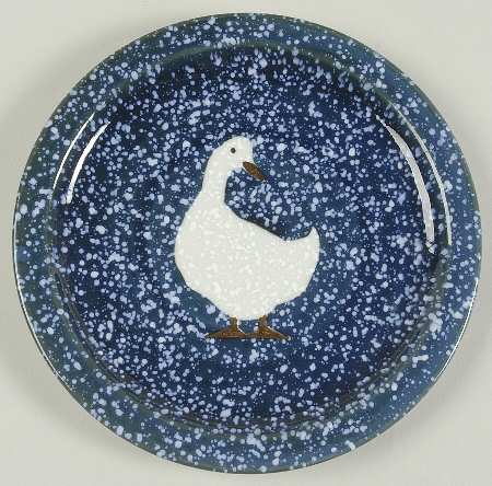 Spackled Goose Salad Plate