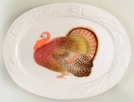 Turkey 18" Oval Serving Platter