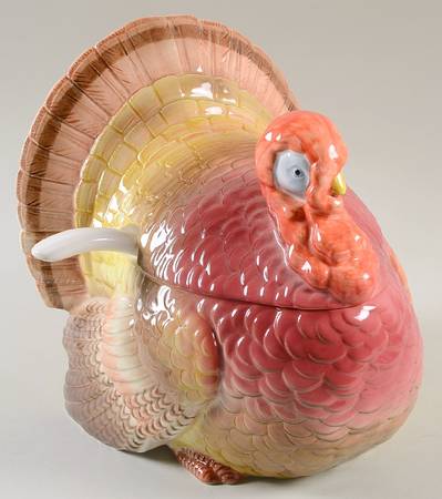 Turkey Tureen & Lid w/Ladle