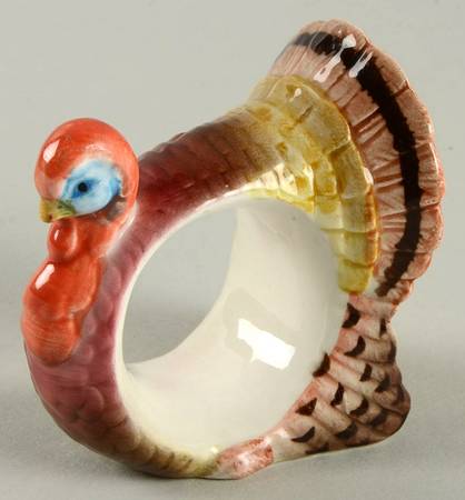 Turkey Figural Napkin Ring