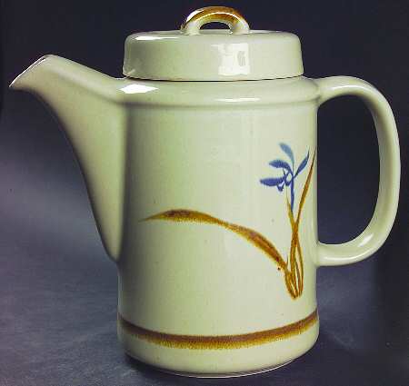 Wild Iris Coffee Pot & Lid