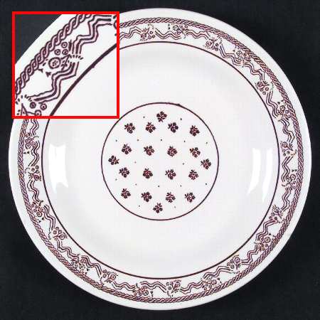 OXF1 (BRAZIL) Salad Plate