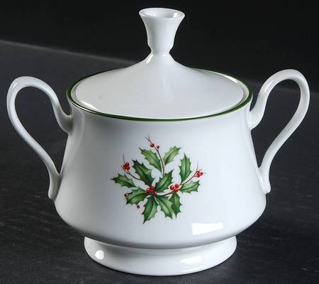 O3 Sugar Bowl & Lid by Oxford (Div of Lenox)