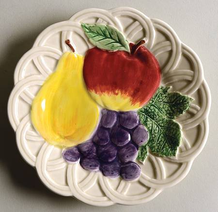 Fruit Basket Bread & Butter Plate
