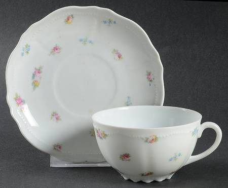 OSG71 Footed Cup & Saucer Set