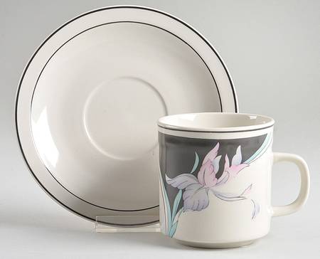 ONI2 Flat Cup & Saucer Set