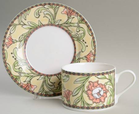 Eden Flat Cup & Saucer Set