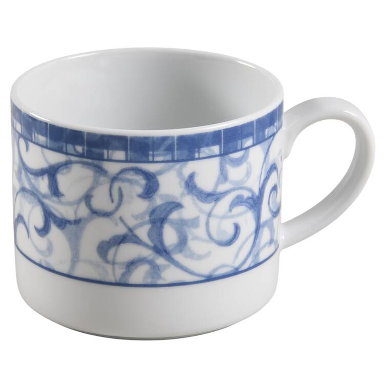 Blue Heather Flat Cup