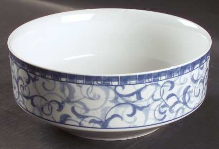 Blue Heather 8" Round Vegetable Bowl