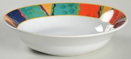 Vibrato Coupe Soup Bowl by Oneida