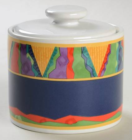 Vibrato Sugar Bowl & Lid