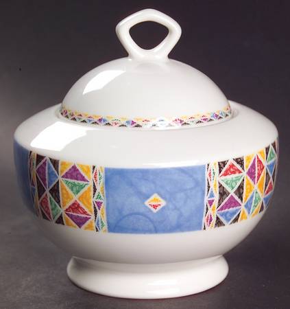 Origami Sugar Bowl & Lid
