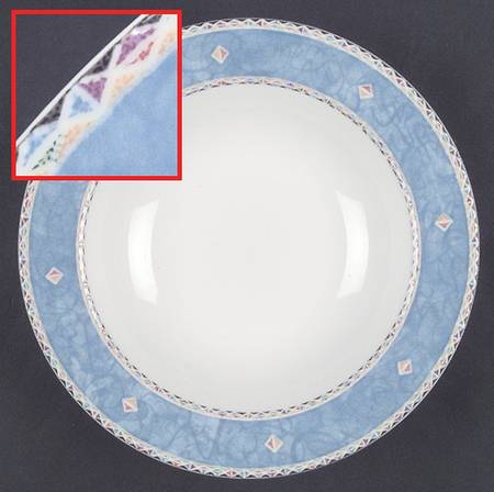 Large Rim Soup Bowl