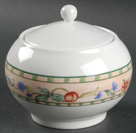 Cherry Valley Sugar Bowl & Lid