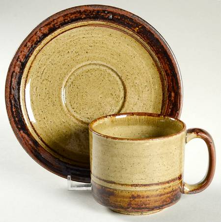 OTA5 Flat Cup & Saucer Set