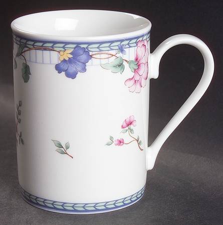 Blue Lattice Mug by Oneida
