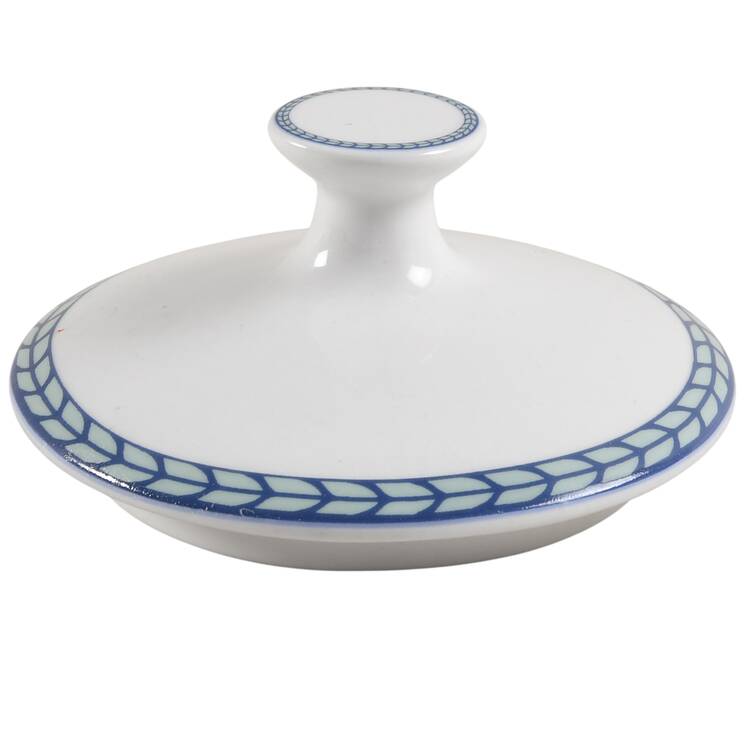 Blue Lattice Lid for Sugar Bowl by Oneida