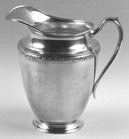 Brookline (Silverplate Hollowware) Silverplate Water Pitcher
