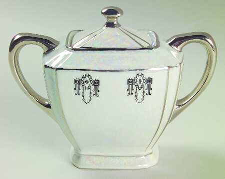 Colonial Sugar Bowl & Lid