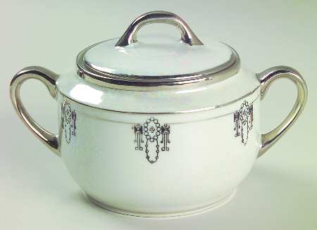 Colonial Sugar Bowl & Lid