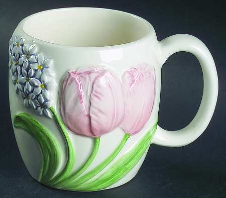 Tulip Garden (No Trim) Mug