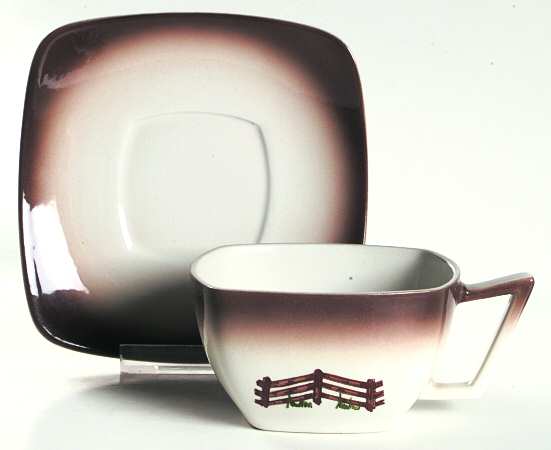 ORC4 Flat Cup & Saucer Set