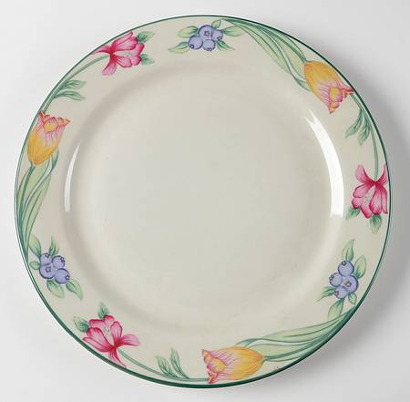 Tulip Garden 12" Chop Plate (Round Platter)