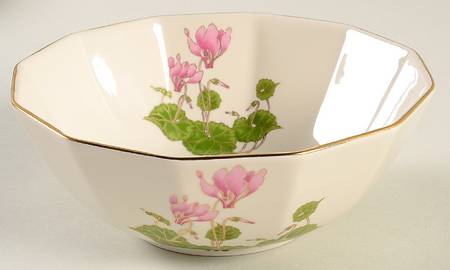 Cyclamen Coupe Cereal Bowl