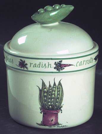 Kitchen Garden Sugar Bowl & Lid