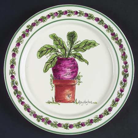 Kitchen Garden Dinner Plate