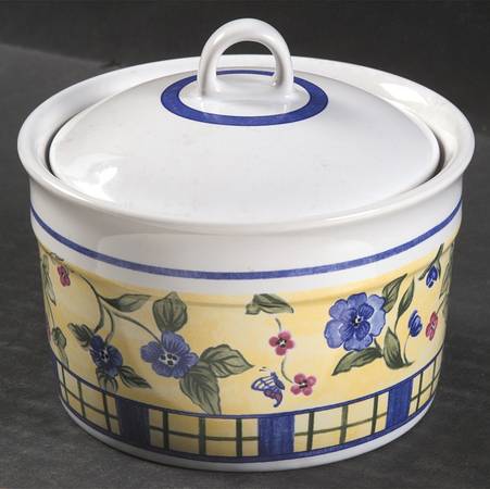 French Provincial Sugar Bowl & Lid