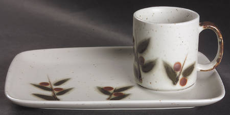 Bittersweet Snack Plate & Cup Set