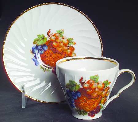 OLU1 Flat Cup & Saucer Set