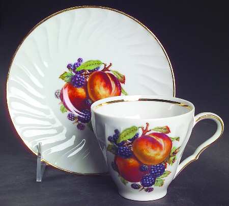 OLU1 Flat Cup & Saucer Set