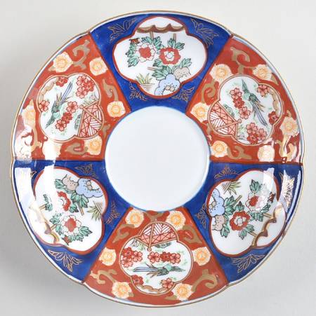 Gold Imari Saucer
