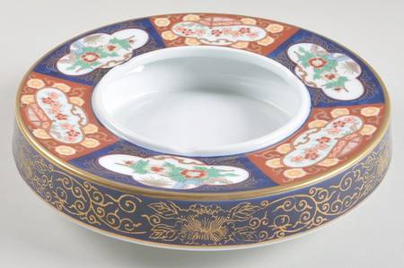 Gold Imari 9" Ashtray