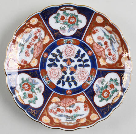 Gold Imari Wall Plate