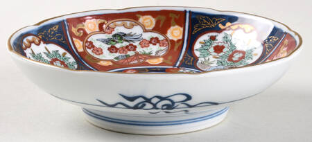 Gold Imari Coupe Cereal Bowl