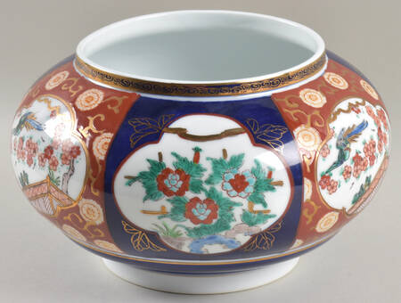 Gold Imari Tureen No Lid