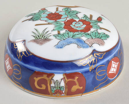 Gold Imari Lid for Large Ginger Jar