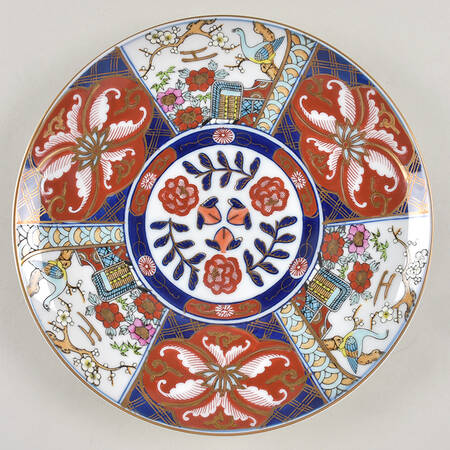 Gold Imari Wall Plate
