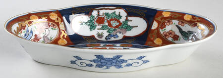 Gold Imari Relish
