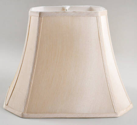 Gold Imari Shade for 27" Electric Lamp
