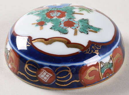 Gold Imari Lid for 5" Ginger Jar