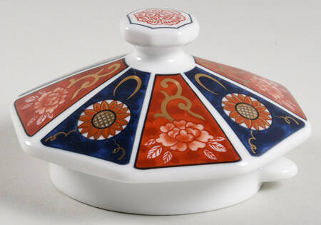 Gold Imari Lid for Teapot