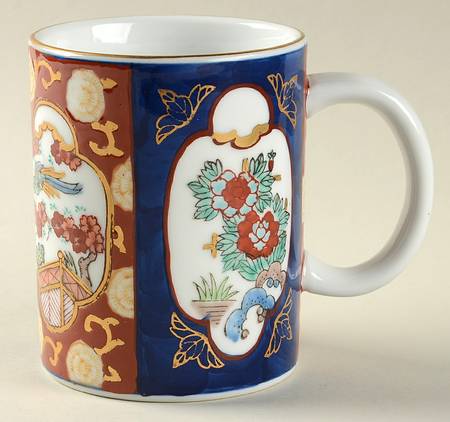 Gold Imari Mug