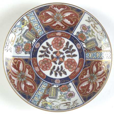 Gold Imari Plate Wall