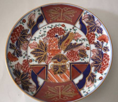 Gold Imari Wall Plate