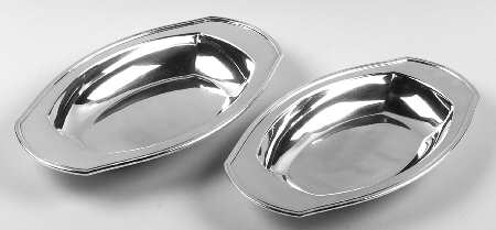 Bird of Paradise (Silverplate, 1923, Hollowware) Double Vegetable Bowl